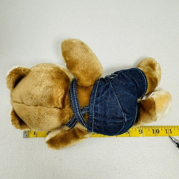 Shoney Bear Mascot Iconic Plush Blue Jean Overall Restaurant Fast Food American - Picture 3 of 10